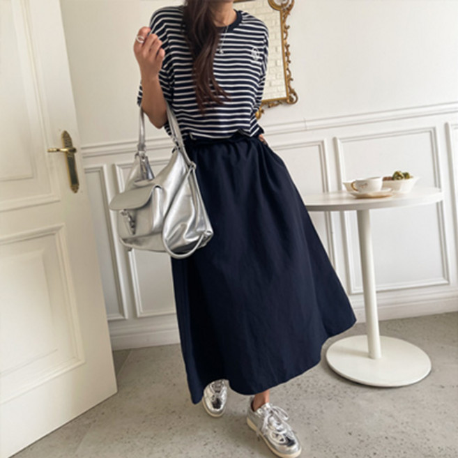 난닝구 비딜코 레이어드 원피스