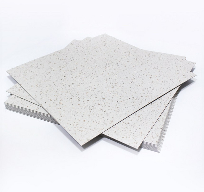 시트몰이 접착식 정사각 데코타일, 테라조 아이보리, 18개