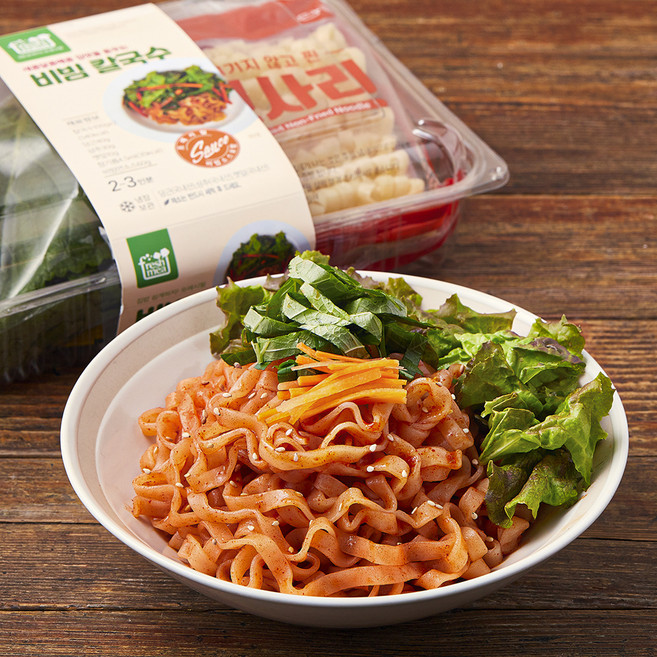 프레시밀 비빔칼국수 밀키트 2~3인분, 344.5g, 1개