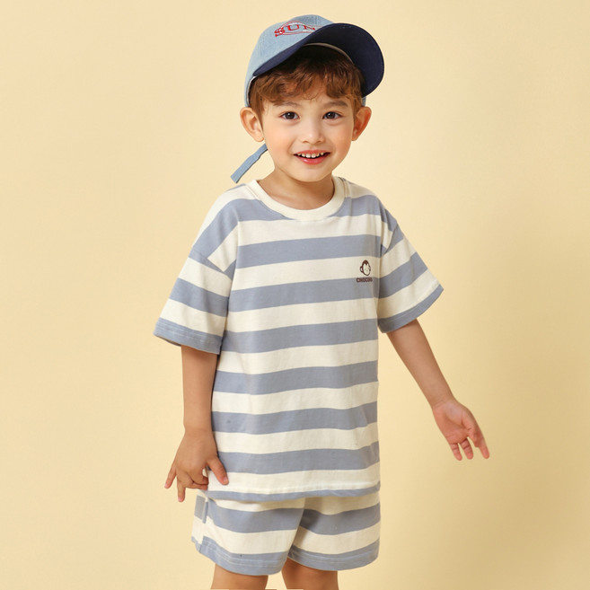 초코몽 아동용 통기성 베이직 스트 세트