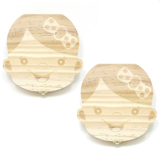 뽀마 유치 보관함 영희 경첩형 2p, 우드