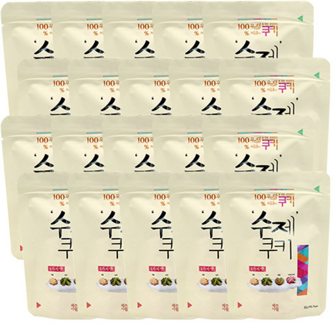 수제쿠키, 32g, 20개