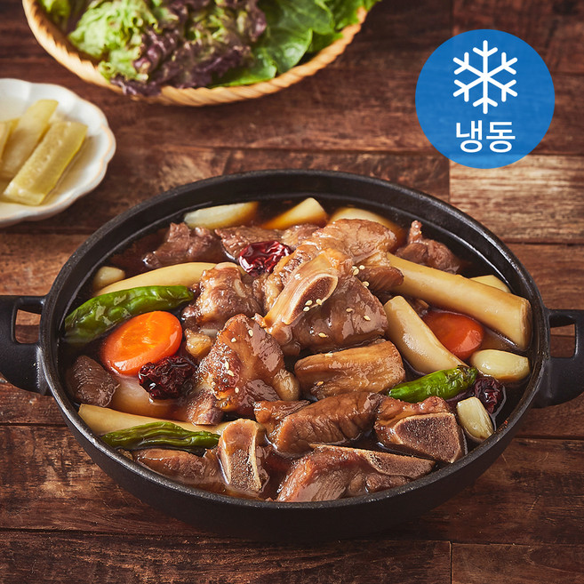 갈비아저씨 한돈 갈비찜 303 (냉동), 600g, 1개