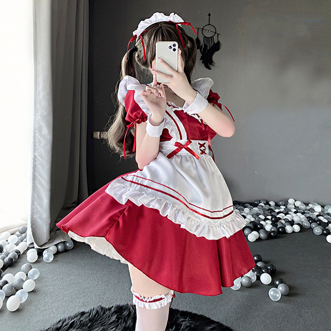 坎塔宇宙 聖誕女僕裝 角色扮演服飾套組