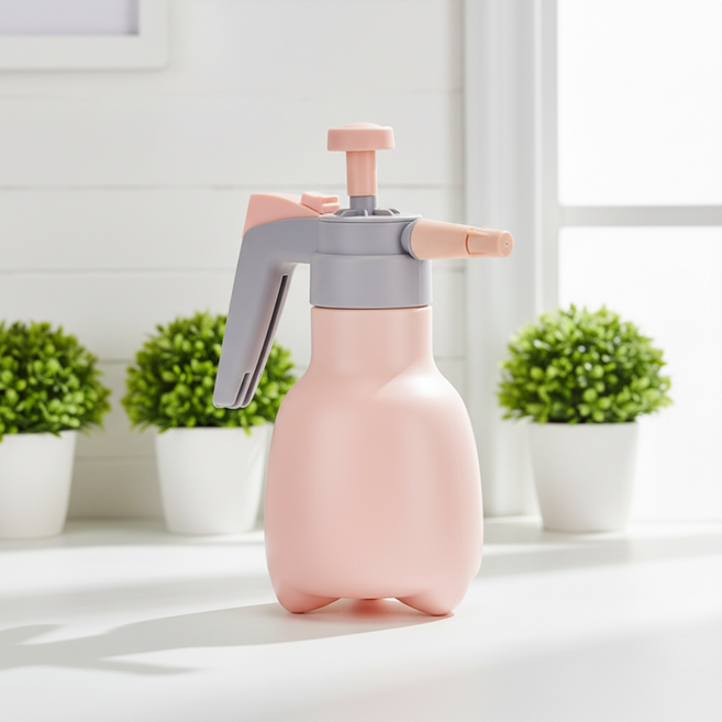 조인메이드 가정용 정원 압축 물 뿌리개, 핑크, 1개