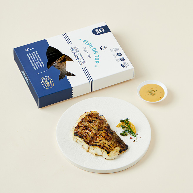 검정가자미 순살 스테이크 구이 (냉장), 170g, 1개