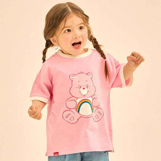 Care Bears 兒童 Grumpy & Cheer Bear 寬鬆版 T恤