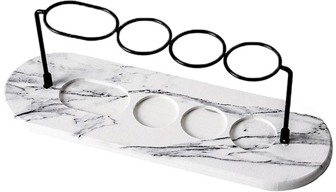 hillo 이지 규조토 칫솔꽂이 거치대, 화이트, 1개