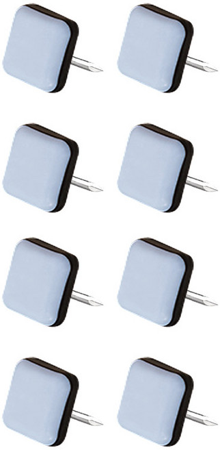 케이홈 가구 테프론 패드 못형 사각 30mm 8p, 1개