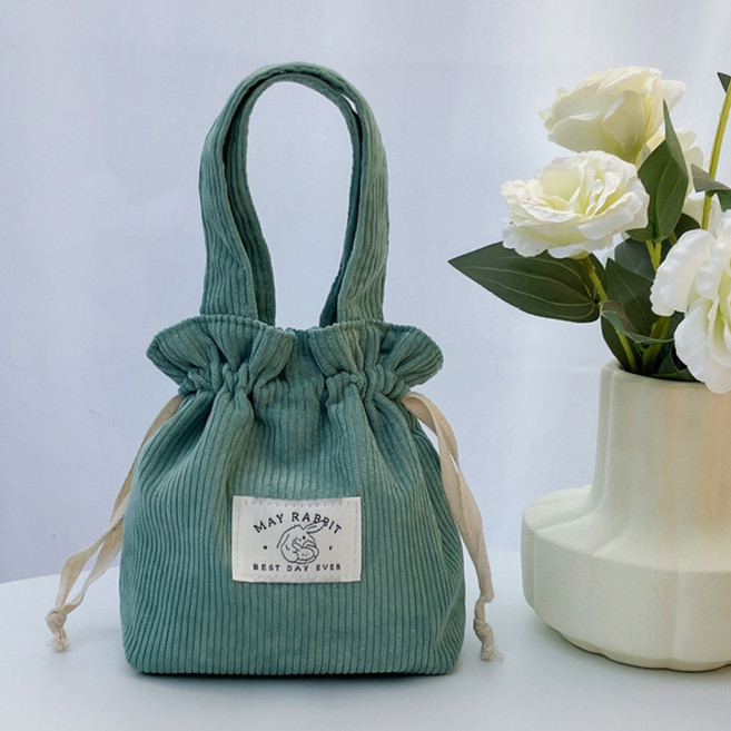 알로데 복조리 코듀로이백