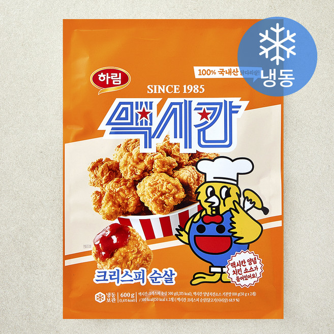 맥시칸 크리스피 순살 (냉동), 600g, 1개