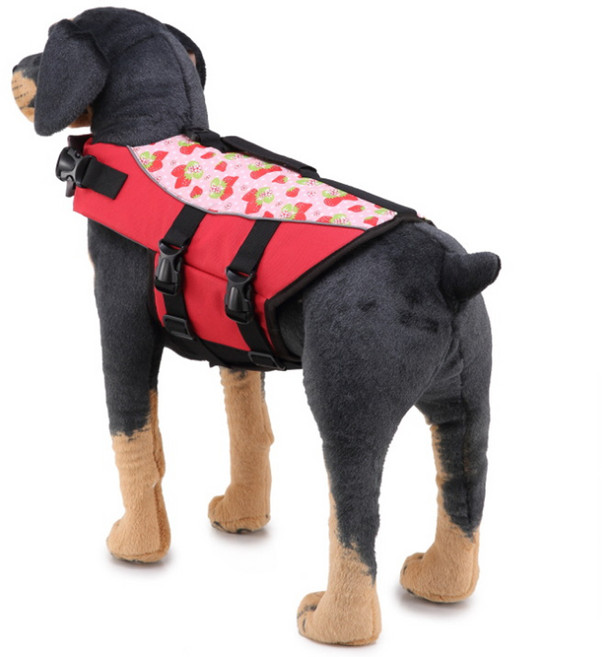 반려견 구명조끼, 딸기(JSY07), 1개