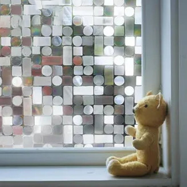 난리시스터즈 유리 창문 시트지, 스퀘어