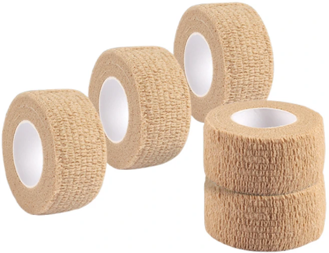 헬씨샵 핑거 탄력 압박밴드 테이프 베이지 2.5 x 4.5 cm, 1개입, 5개 - 쿠팡