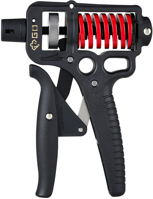 GD GRIP ULTRA Ultra 70 握力器, 1個, 黑色 紅色