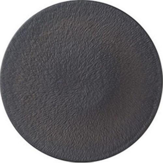 Modernji 簡約現代圓形餐盤, 黑色, 1個