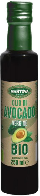 만토바 오가닉 버진 아보카도 오일 냉압착, 1개, 250ml