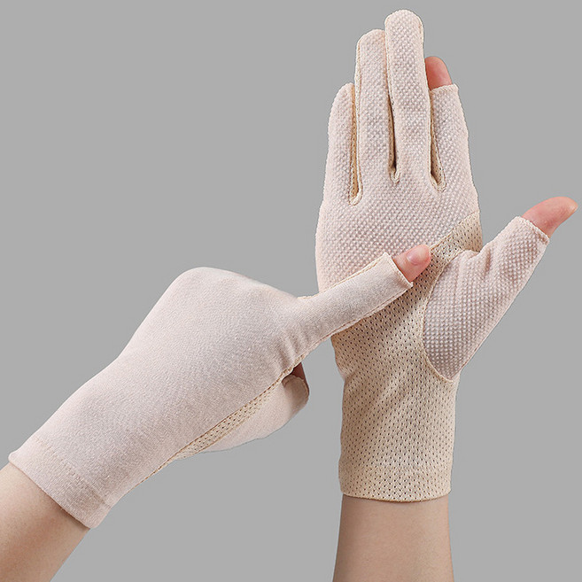 이츠굿텐 여성용 그레이스 터치 다기능 레이스 운전장갑 양쪽 세트