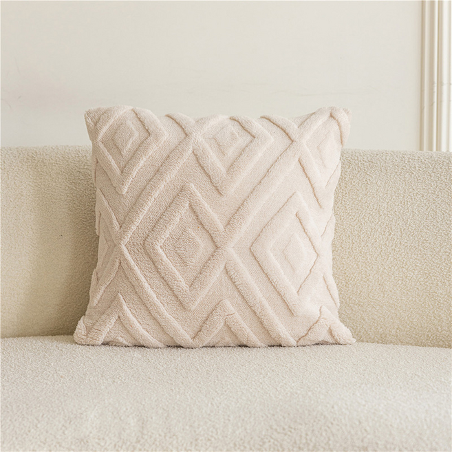 아포그네 소파 쿠션커버 솜포함, 베이지