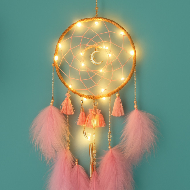 Mabel In Home 室內風格捕夢網, 粉紅色