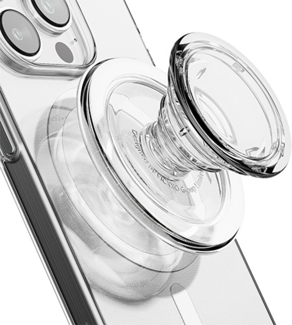VICXXO iPhone MagSafe握把支架氣囊支架, 透明, 1個