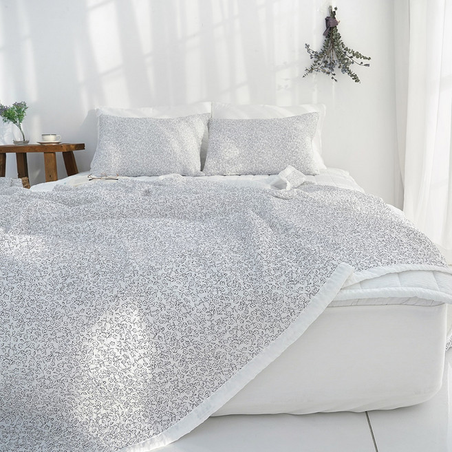 스코홈 눈꽃 냉감 시어서커 침구세트