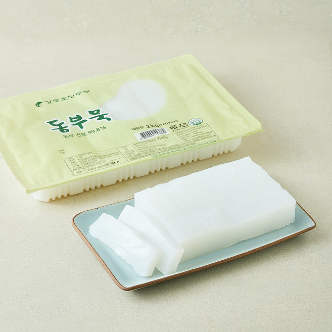 강릉초당두부 동부묵, 2kg, 1개, 1개입