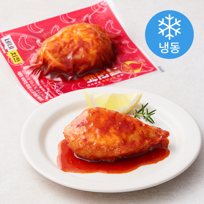네네치킨 네꼬닭 소스 닭가슴살 떡볶이맛 (냉동), 100g, 1개입, 5개
