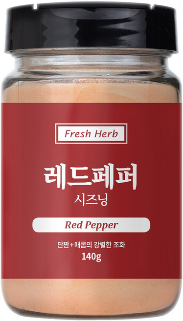 신선약초 레드페퍼 시즈닝, 1개, 140g