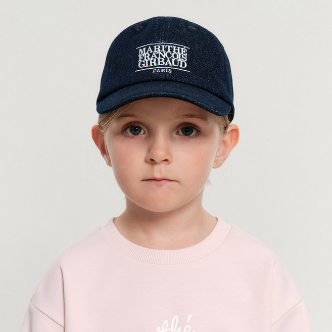 MaritheFrancoisGirbaud 經典Logo丹寧棒球帽