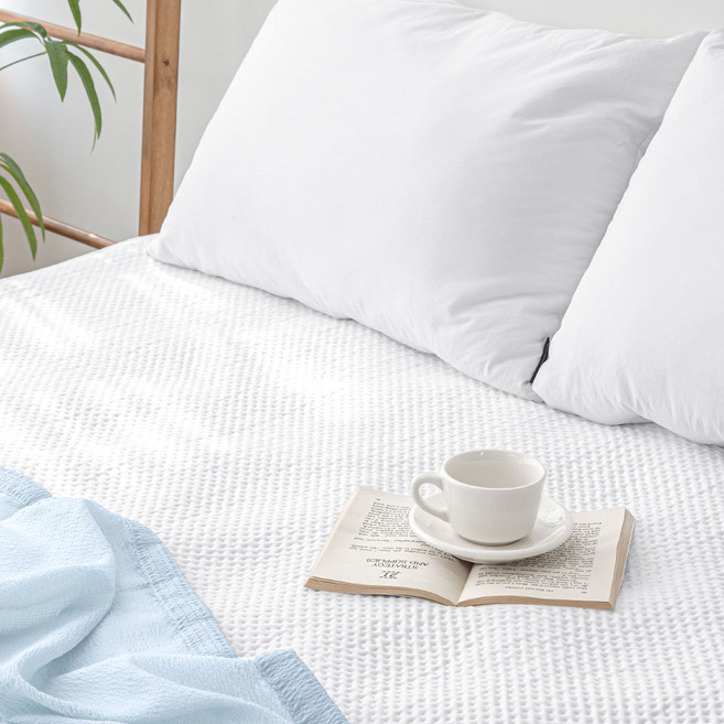 루아베 듀라론 냉감 패드, 화이트