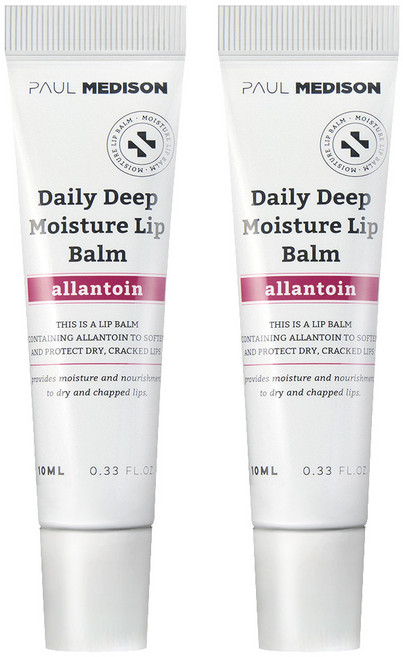 폴메디슨 데일리 딥 모이스처 알란토인 립밤, 10g, 2개, 복숭아향