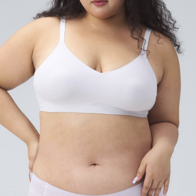 컴포트랩 여성용 디테일 물방울패드 몰드 브라렛