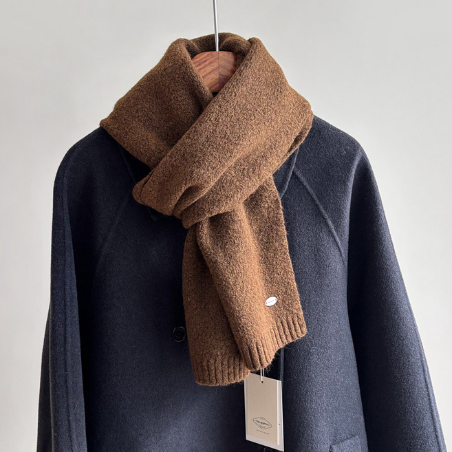 바비수 앨엔 포근 베이직 머플러