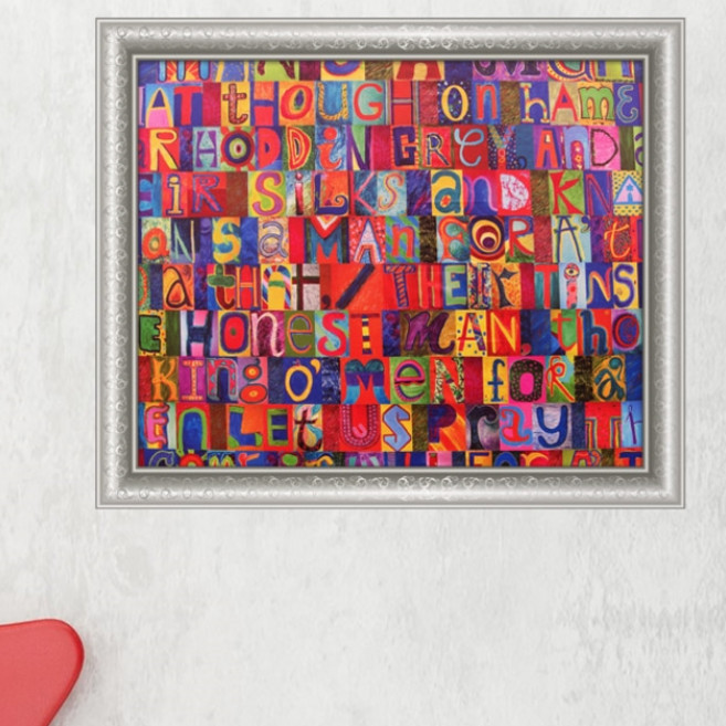 꾸밈 그래피티아트 창문그림액자 cg625, D타입 엘레강스실버