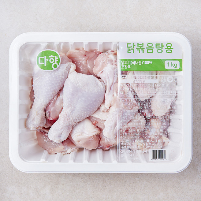 다향오리 닭볶음탕용 닭고기 (냉장), 1개, 1kg