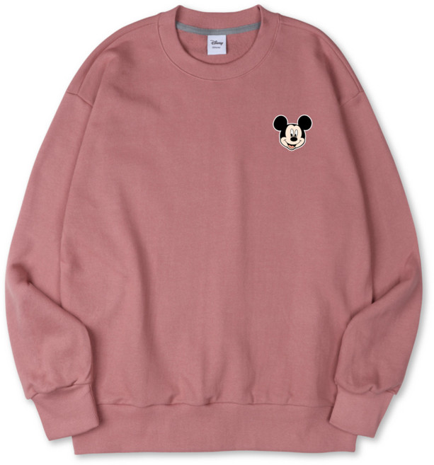 벤힛 디즈니 미키마우스 자수 특양면 빅사이즈 맨투맨 DNMKOM1308F