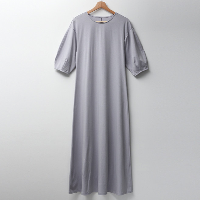 봉봉스토리 속삭임 퍼프소매 임산부 원피스