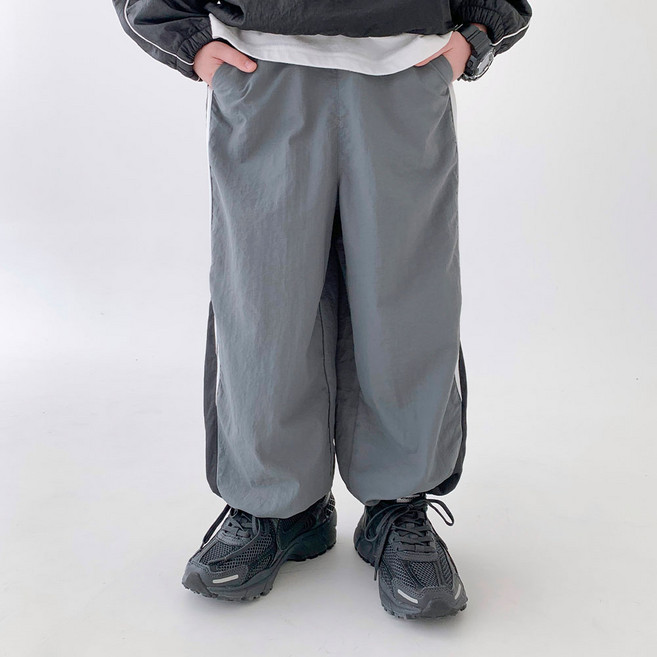 베리클로젯 주니어 라이닝 컬러매치 조거 팬츠