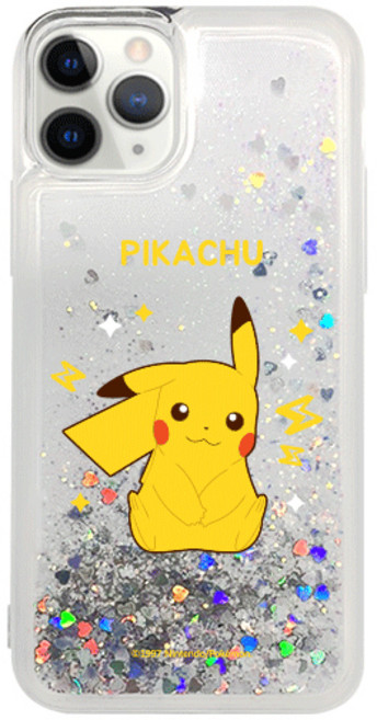 포켓몬스터 레츠고 포켓몬 글리터 휴대폰 케이스