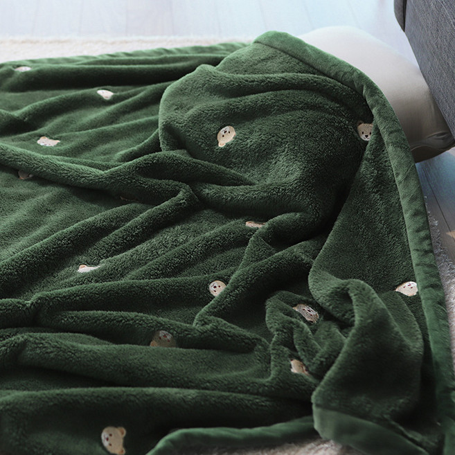 타카타카 프리미엄극세사 자수 담요