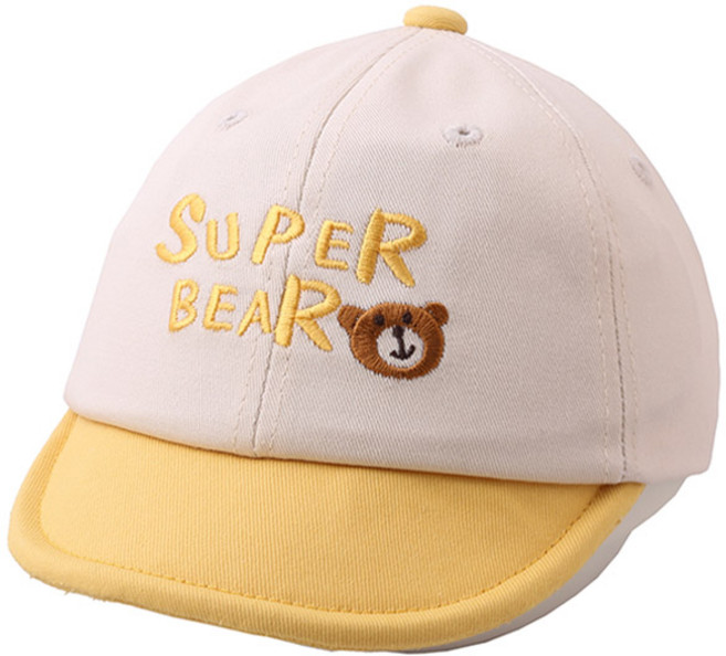 무슈 아동용 슈퍼베어 얌채 캡모자