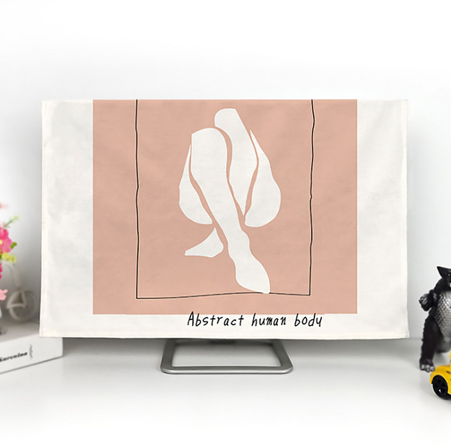 마켓A 센서티브 프린팅 더스트 TV커버, TYPE13