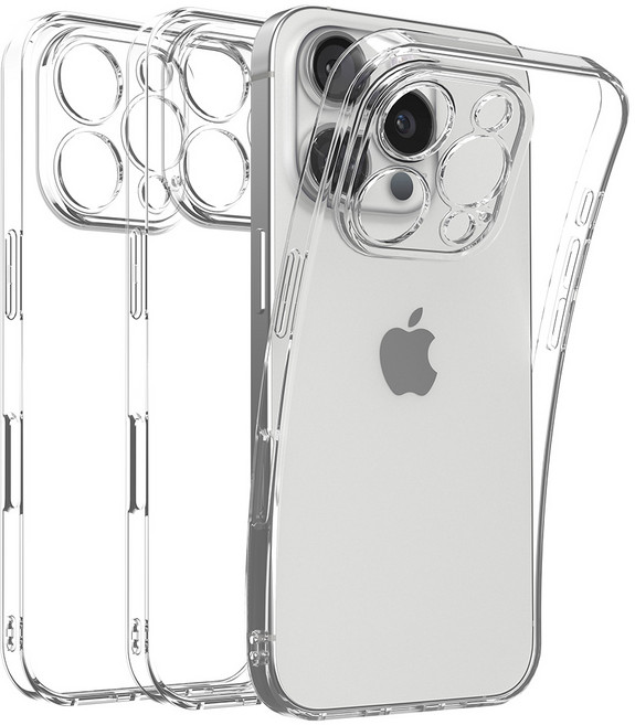 hottmall Light Shield 2.0 全覆蓋高清手機殼 3入