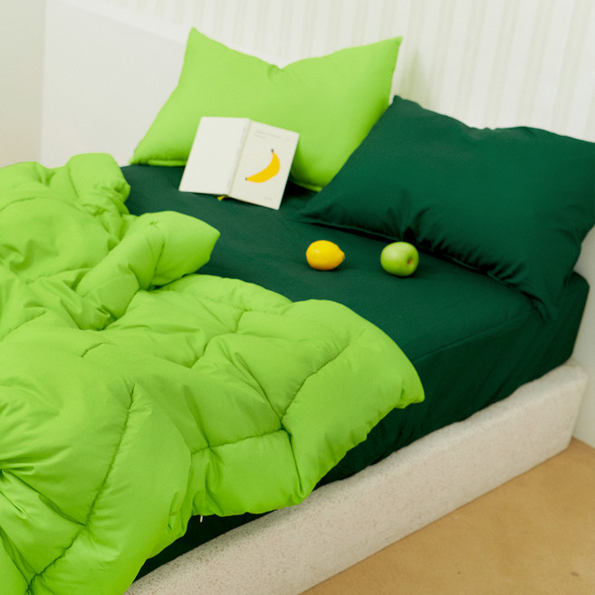 믹스앤매치 국내 제조 카이 홑겹 매트리스커버