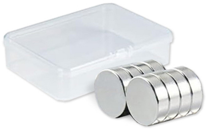 OON 네오디움 원형 자석 8p, 1세트