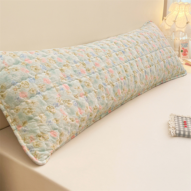 아포그네 프리미엄 퀼팅 롱 쿠션커버, 봄의 첫눈