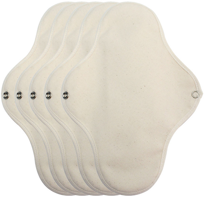 위즐리 면생리대 무나염, 대형, 1개입, 5개