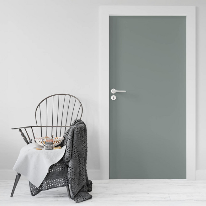 시트몰이 현관문 시트지 2p, 에메랄드