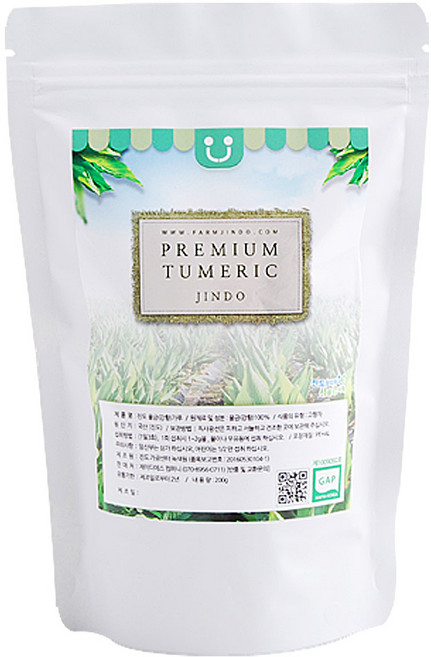 진도장모와서울큰사위 진도 울금 강황 가루, 200g, 1개